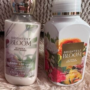 Bath & Body Works Brightest Bloom Lotion and Soap Duo